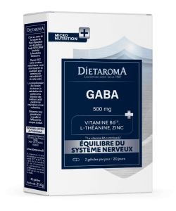 GABA, 40&nbsp;capsules